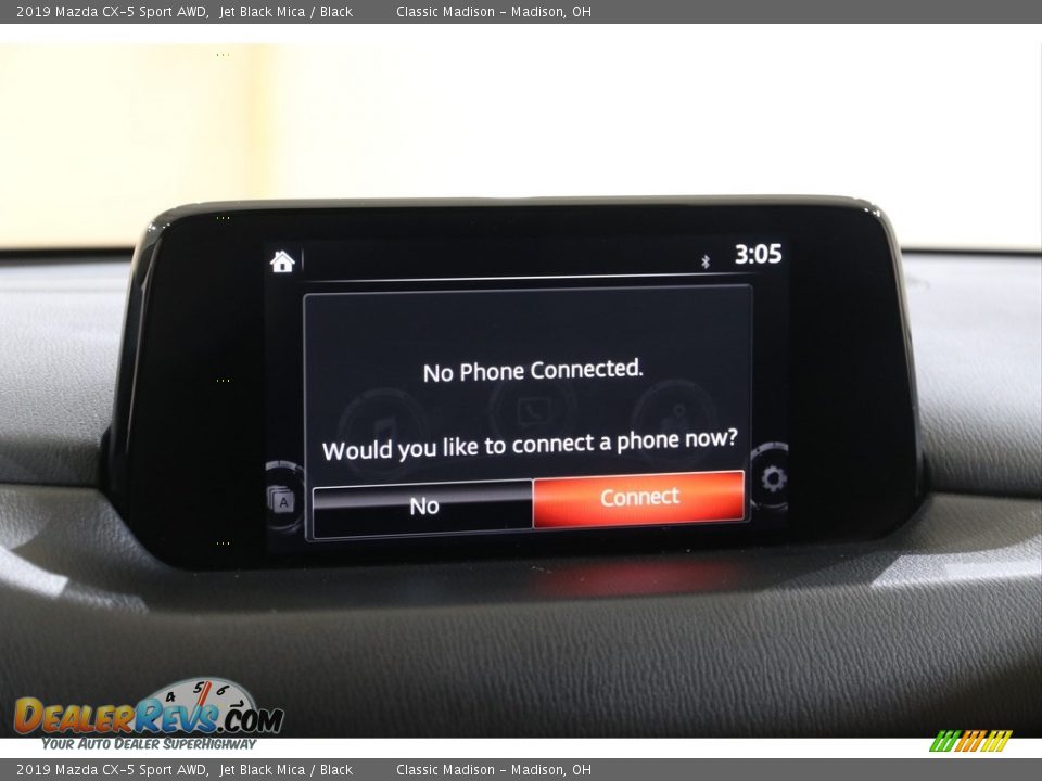 2019 Mazda CX-5 Sport AWD Jet Black Mica / Black Photo #11