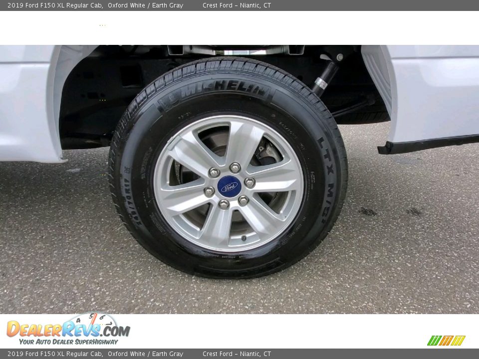 2019 Ford F150 XL Regular Cab Oxford White / Earth Gray Photo #15
