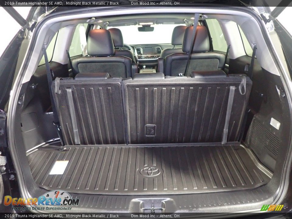 2019 Toyota Highlander SE AWD Midnight Black Metallic / Black Photo #20
