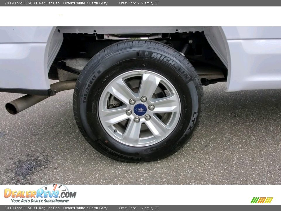 2019 Ford F150 XL Regular Cab Oxford White / Earth Gray Photo #17