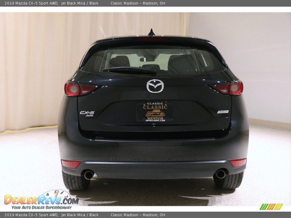 2019 Mazda CX-5 Sport AWD Jet Black Mica / Black Photo #17