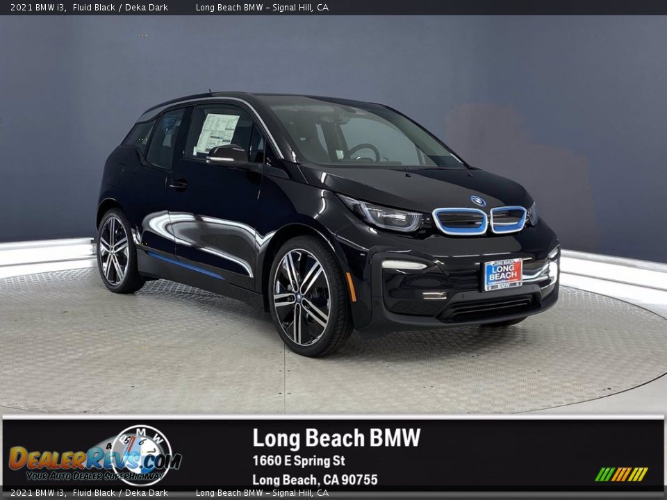 2021 BMW i3 Fluid Black / Deka Dark Photo #1