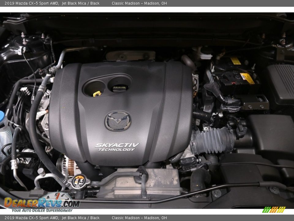 2019 Mazda CX-5 Sport AWD Jet Black Mica / Black Photo #18