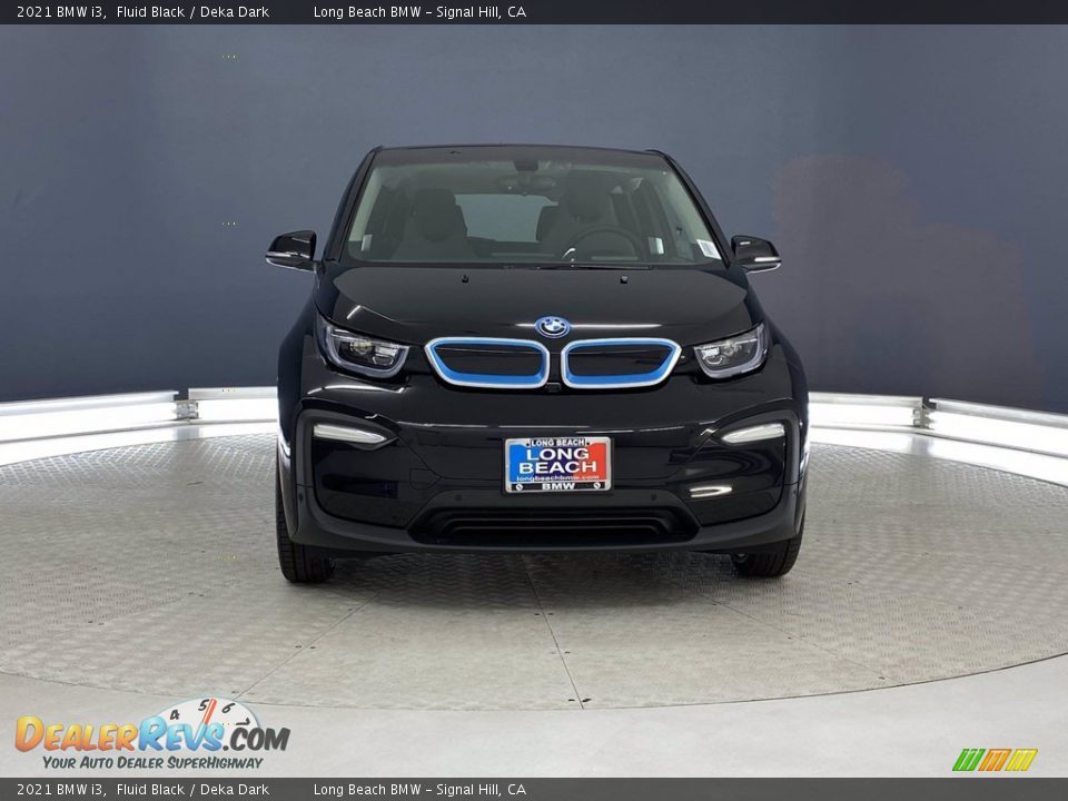 2021 BMW i3 Fluid Black / Deka Dark Photo #2