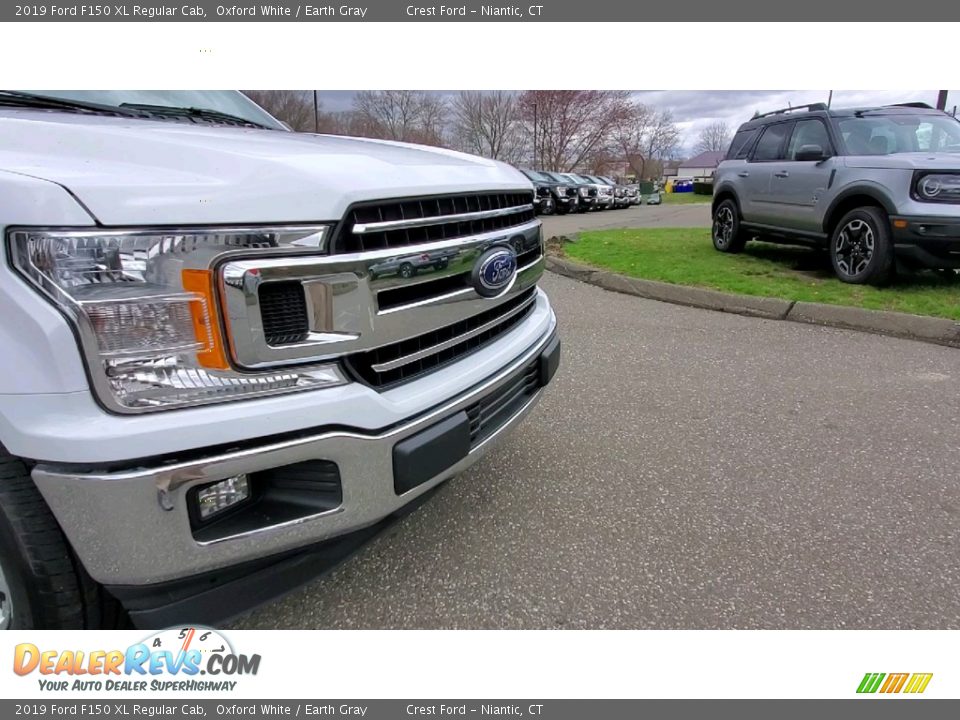 2019 Ford F150 XL Regular Cab Oxford White / Earth Gray Photo #22