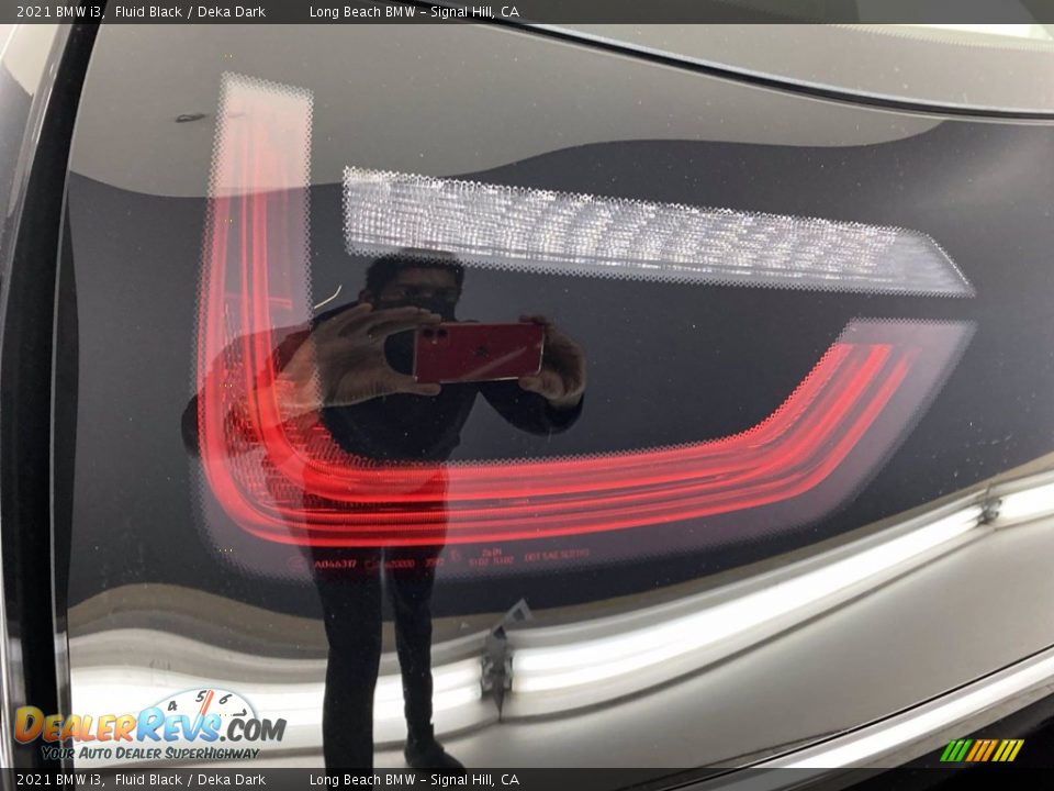 2021 BMW i3 Fluid Black / Deka Dark Photo #6