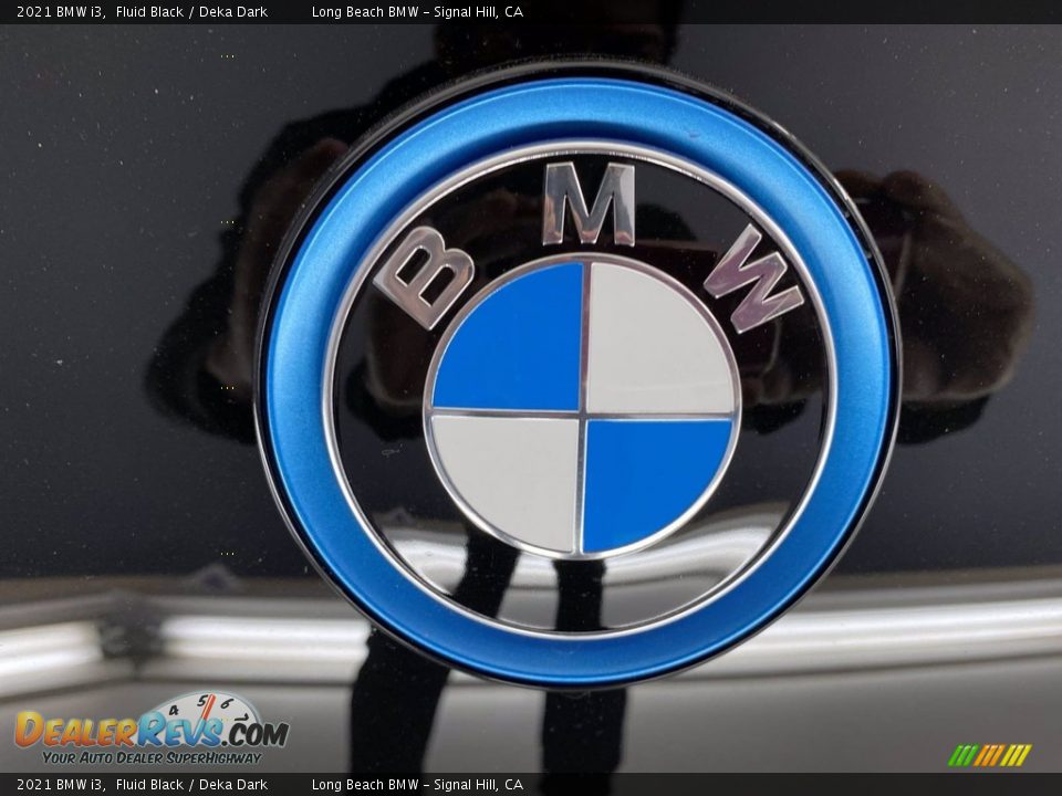 2021 BMW i3 Fluid Black / Deka Dark Photo #7