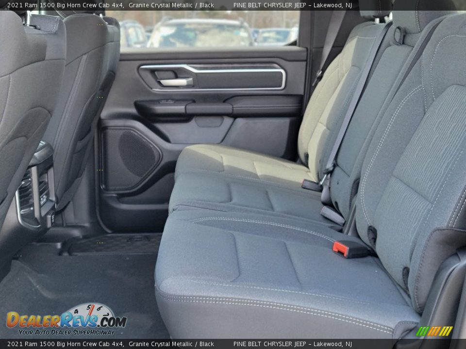 2021 Ram 1500 Big Horn Crew Cab 4x4 Granite Crystal Metallic / Black Photo #7