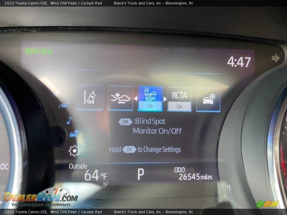 2020 Toyota Camry XSE Wind Chill Pearl / Cockpit Red Photo #18