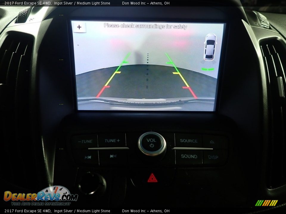 2017 Ford Escape SE 4WD Ingot Silver / Medium Light Stone Photo #2