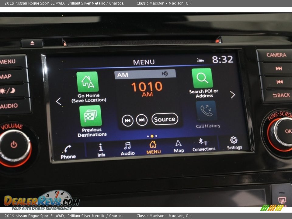 2019 Nissan Rogue Sport SL AWD Brilliant Silver Metallic / Charcoal Photo #10