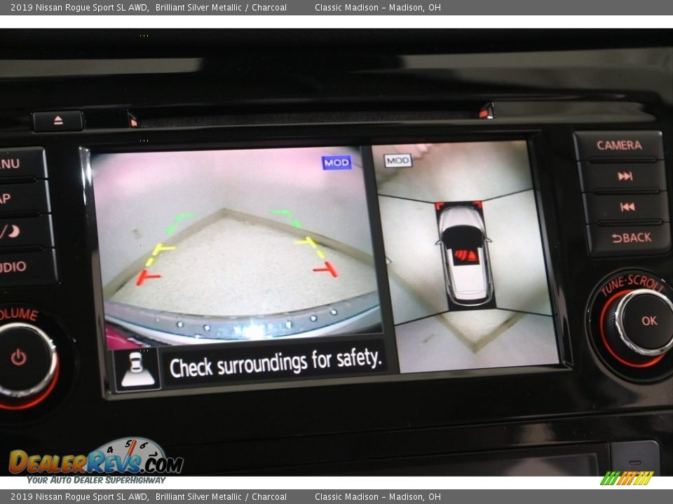 2019 Nissan Rogue Sport SL AWD Brilliant Silver Metallic / Charcoal Photo #12