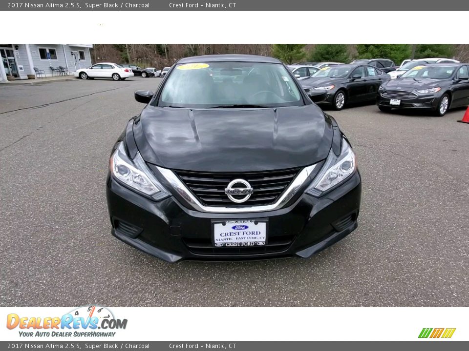 2017 Nissan Altima 2.5 S Super Black / Charcoal Photo #2