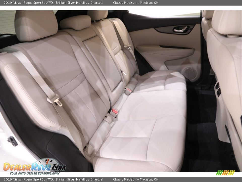 2019 Nissan Rogue Sport SL AWD Brilliant Silver Metallic / Charcoal Photo #17