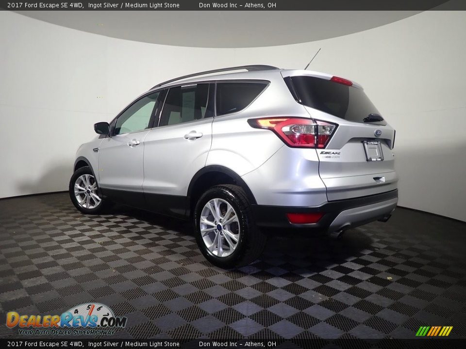 2017 Ford Escape SE 4WD Ingot Silver / Medium Light Stone Photo #11