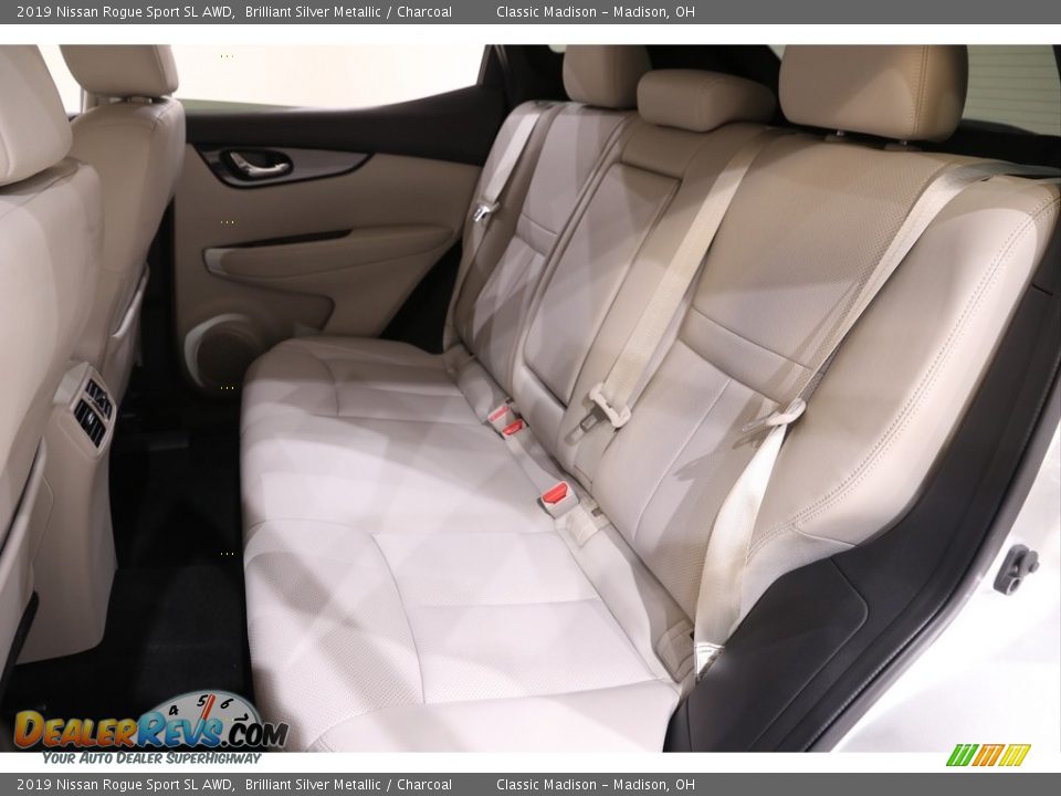 2019 Nissan Rogue Sport SL AWD Brilliant Silver Metallic / Charcoal Photo #18