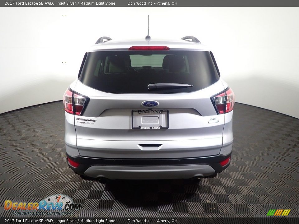 2017 Ford Escape SE 4WD Ingot Silver / Medium Light Stone Photo #13