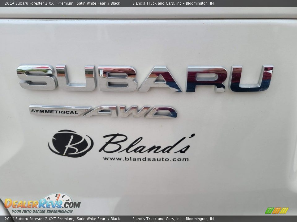 2014 Subaru Forester 2.0XT Premium Satin White Pearl / Black Photo #11
