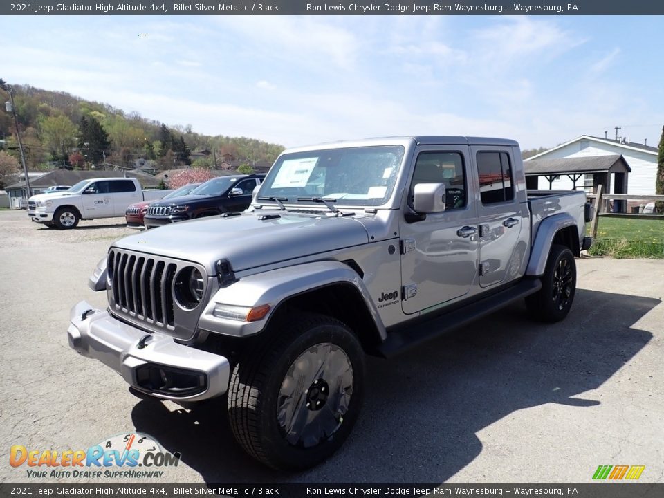 2021 Jeep Gladiator High Altitude 4x4 Billet Silver Metallic / Black Photo #1