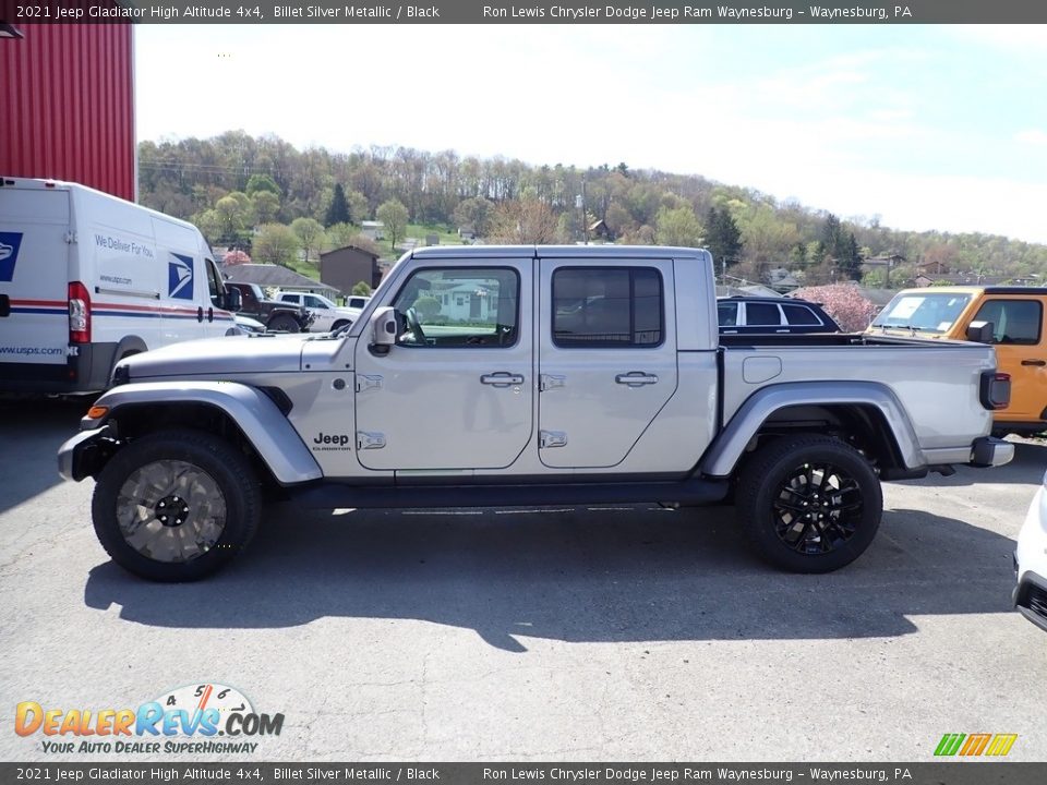 2021 Jeep Gladiator High Altitude 4x4 Billet Silver Metallic / Black Photo #2