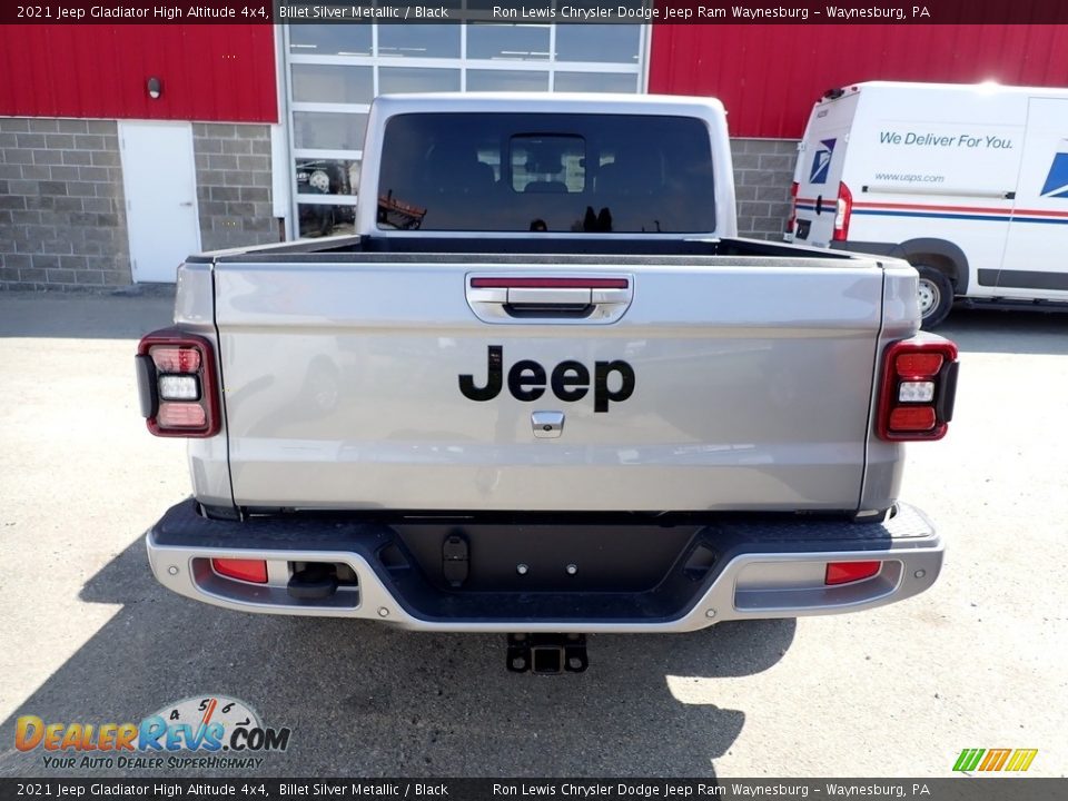 2021 Jeep Gladiator High Altitude 4x4 Billet Silver Metallic / Black Photo #4