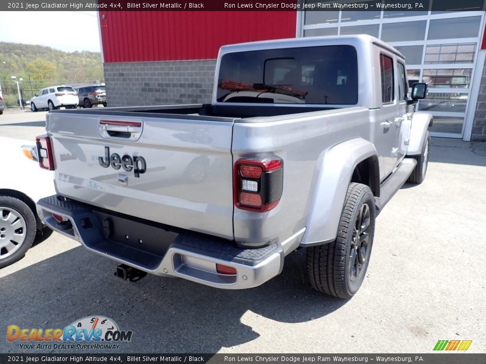 2021 Jeep Gladiator High Altitude 4x4 Billet Silver Metallic / Black Photo #5