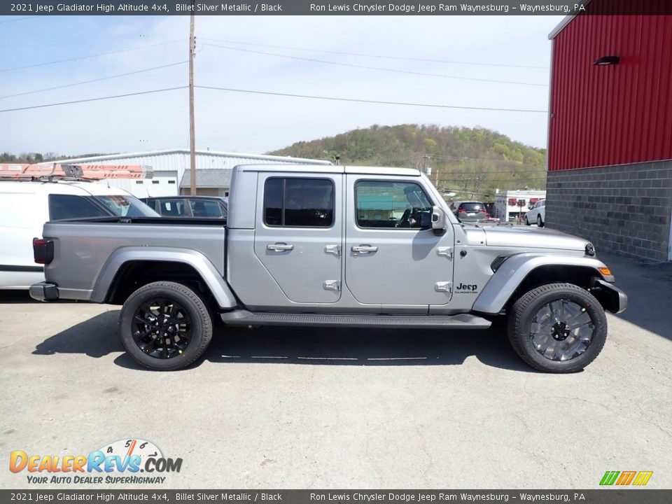 Billet Silver Metallic 2021 Jeep Gladiator High Altitude 4x4 Photo #6