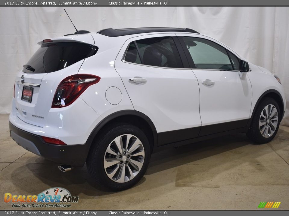 2017 Buick Encore Preferred Summit White / Ebony Photo #2