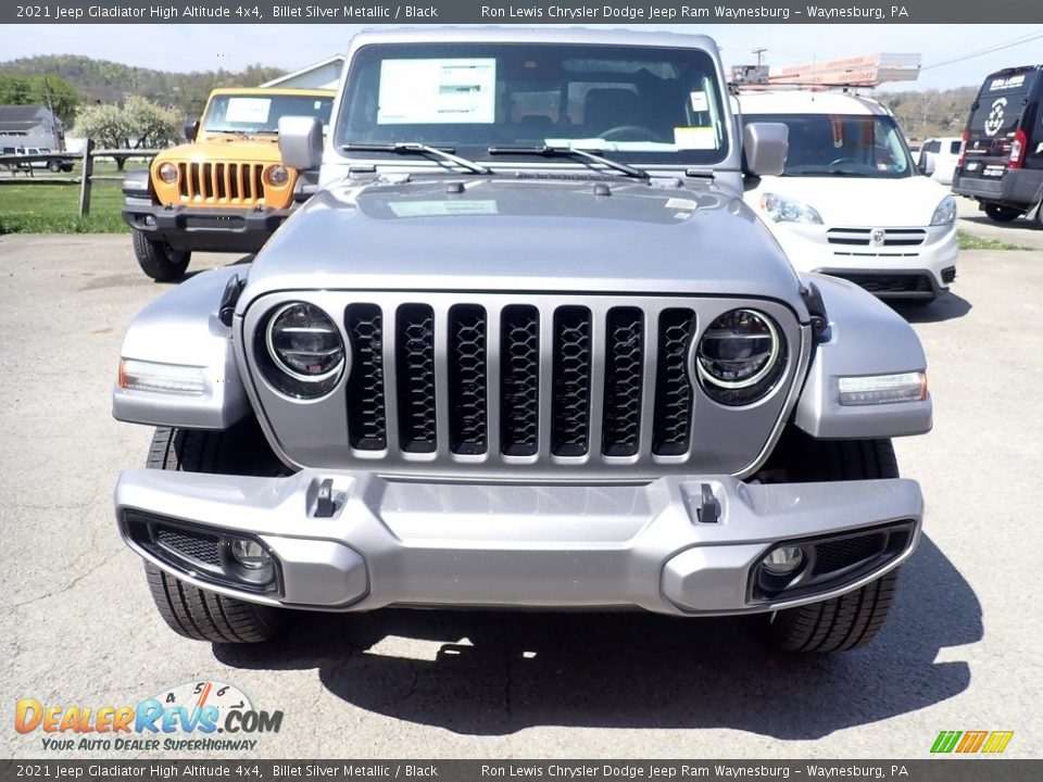 2021 Jeep Gladiator High Altitude 4x4 Billet Silver Metallic / Black Photo #8