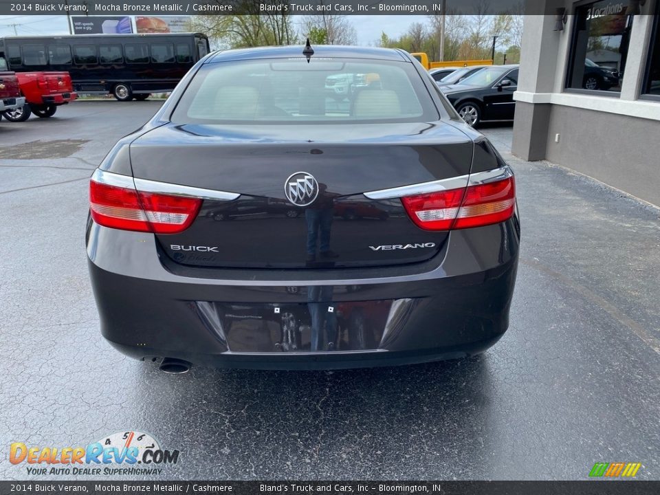 2014 Buick Verano Mocha Bronze Metallic / Cashmere Photo #6