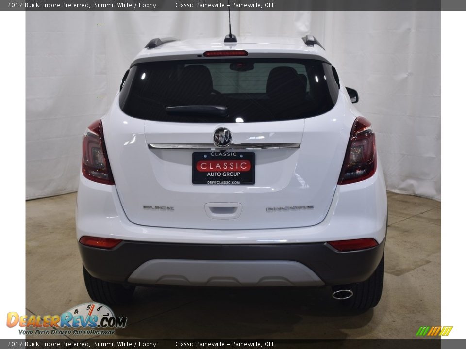 2017 Buick Encore Preferred Summit White / Ebony Photo #3