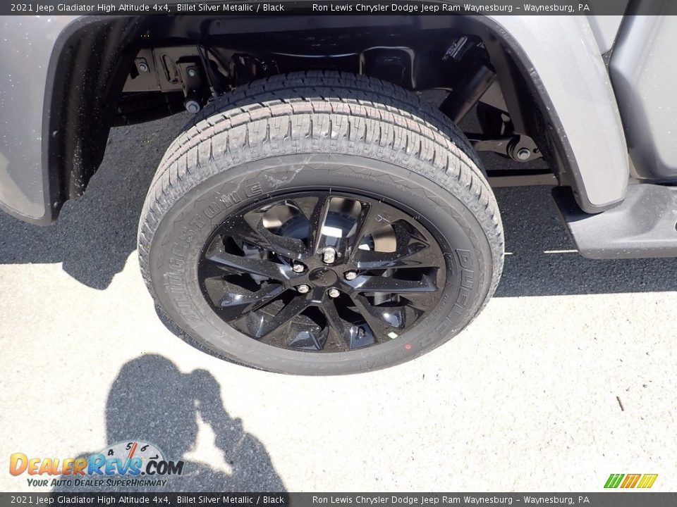 2021 Jeep Gladiator High Altitude 4x4 Billet Silver Metallic / Black Photo #12