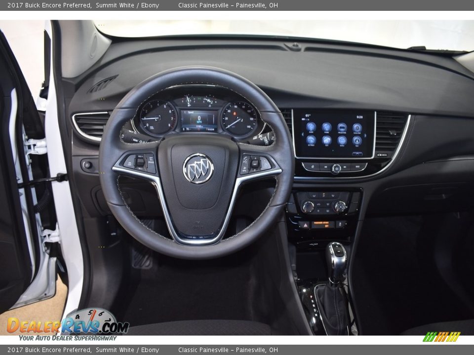 2017 Buick Encore Preferred Summit White / Ebony Photo #12