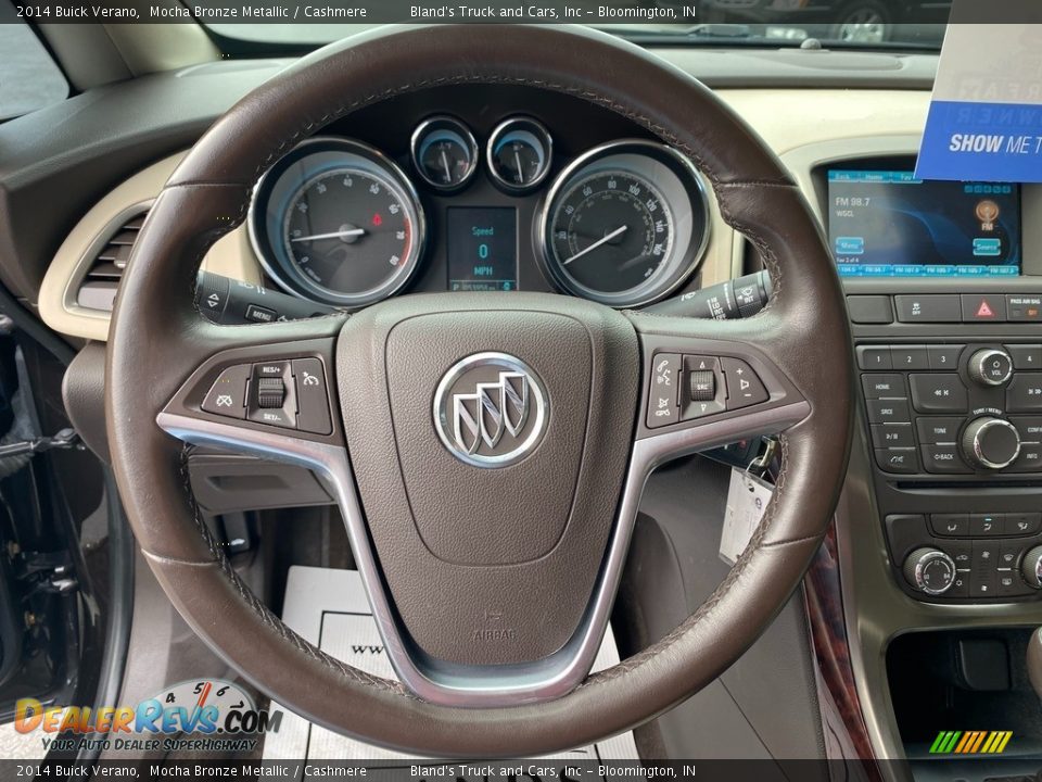 2014 Buick Verano Mocha Bronze Metallic / Cashmere Photo #14