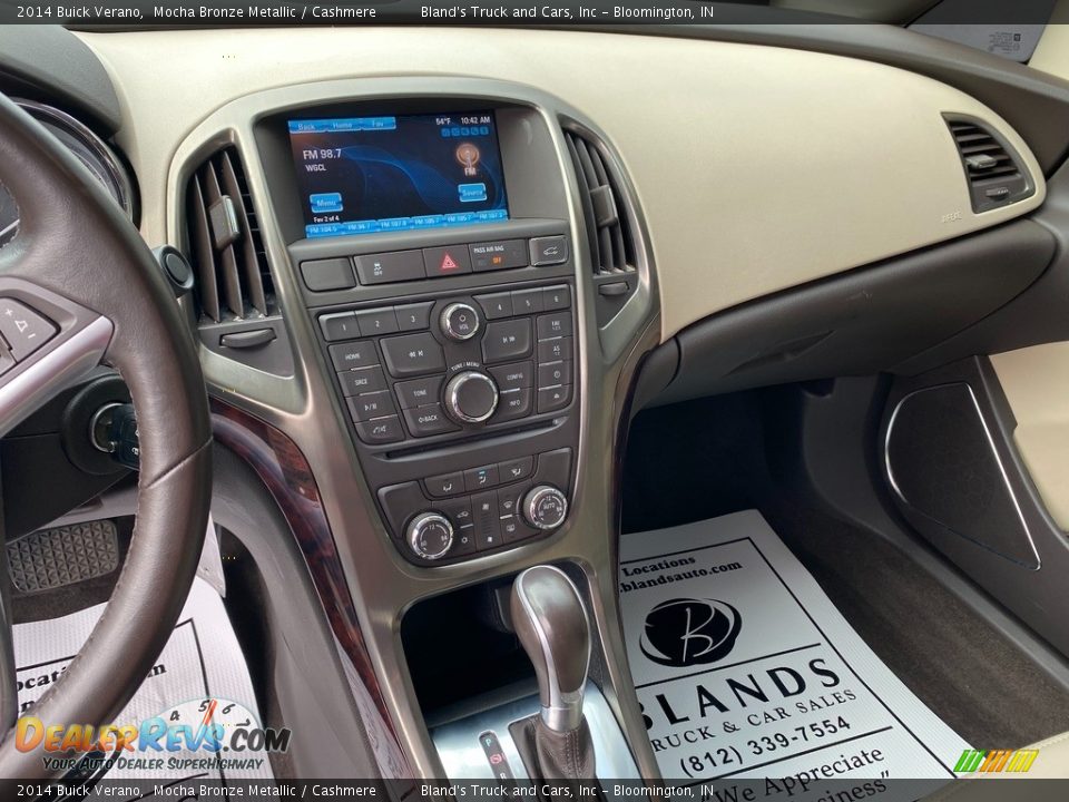 2014 Buick Verano Mocha Bronze Metallic / Cashmere Photo #21