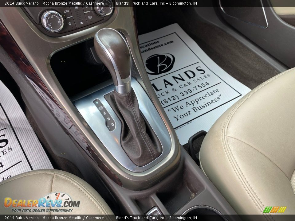 2014 Buick Verano Mocha Bronze Metallic / Cashmere Photo #29