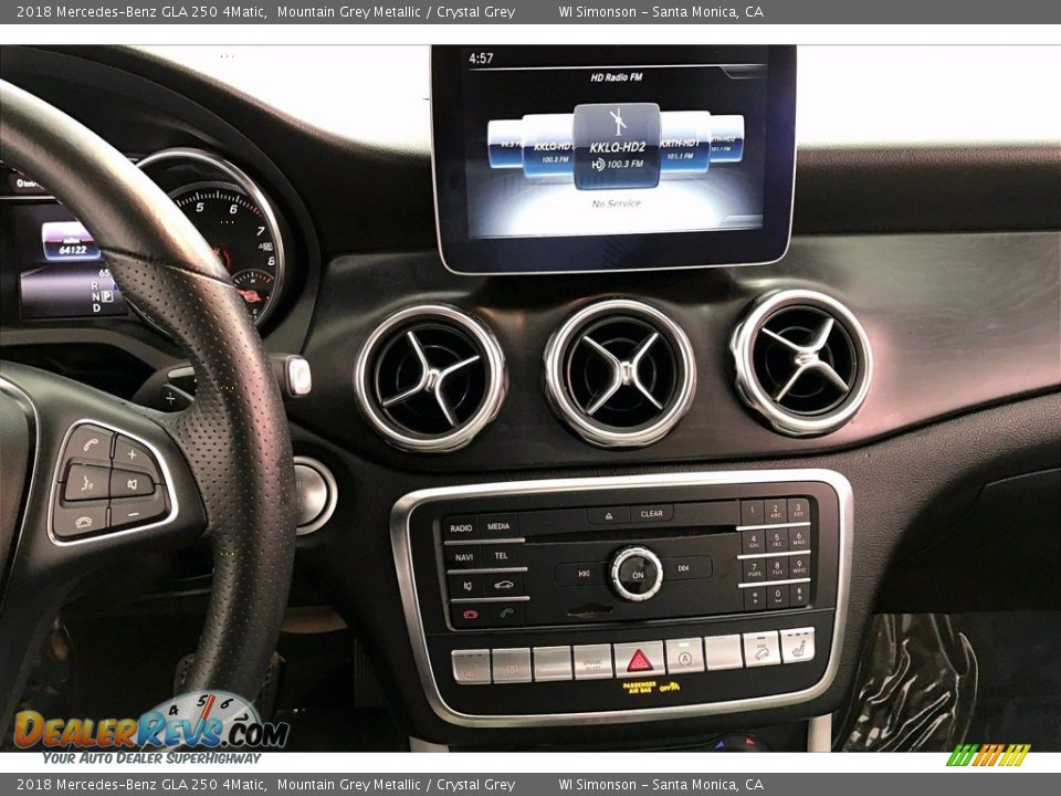 2018 Mercedes-Benz GLA 250 4Matic Mountain Grey Metallic / Crystal Grey Photo #5