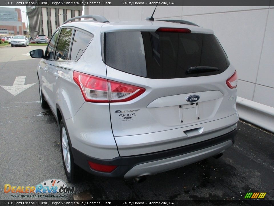 2016 Ford Escape SE 4WD Ingot Silver Metallic / Charcoal Black Photo #3