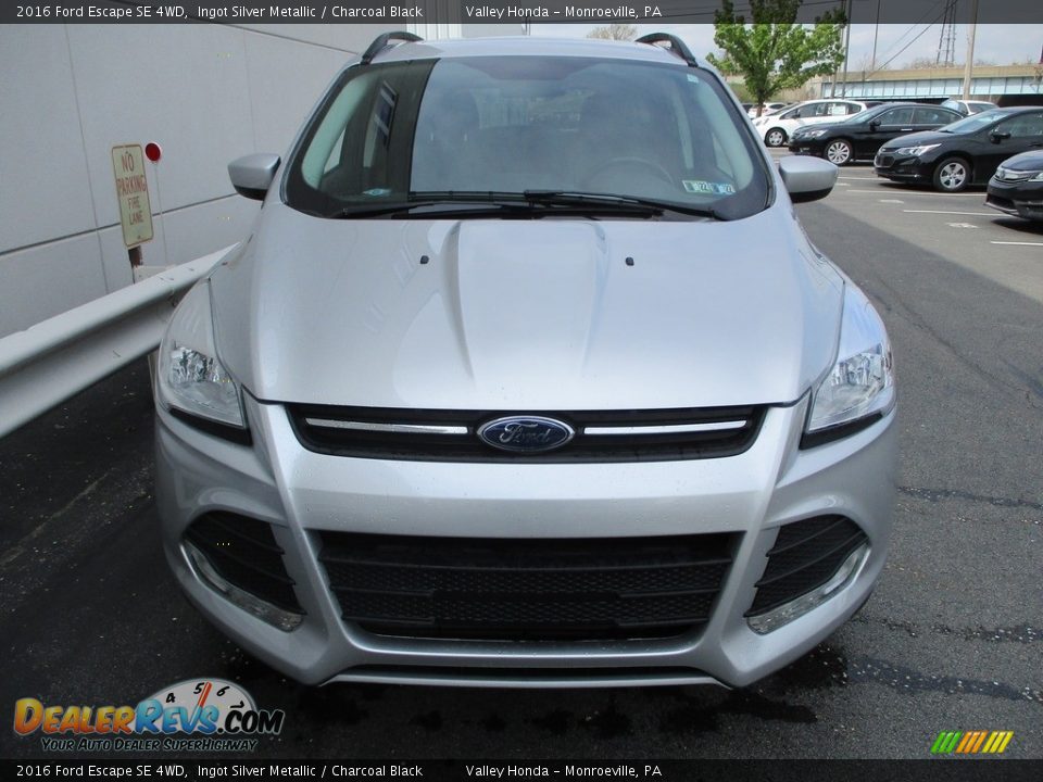 2016 Ford Escape SE 4WD Ingot Silver Metallic / Charcoal Black Photo #9