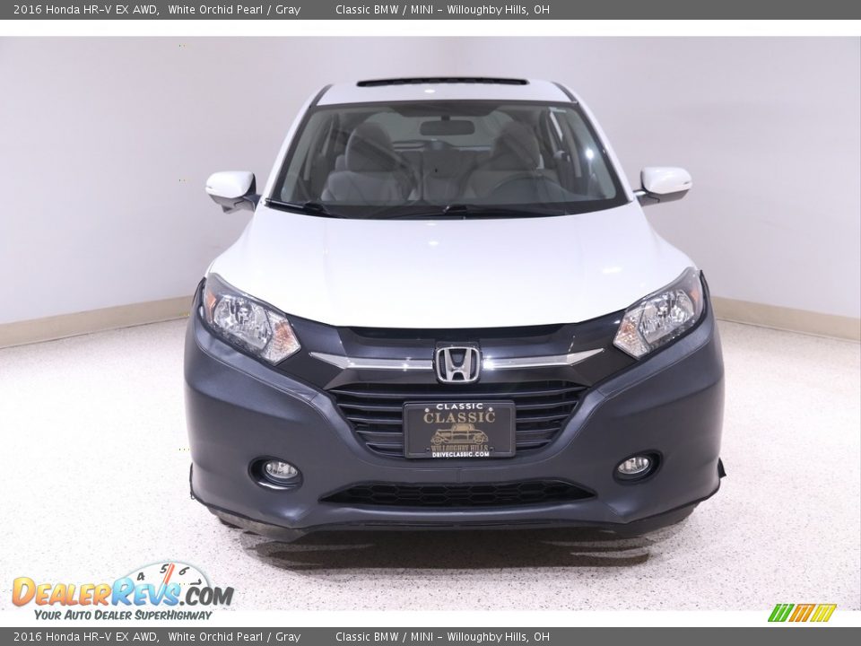 2016 Honda HR-V EX AWD White Orchid Pearl / Gray Photo #2