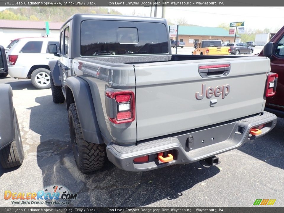 2021 Jeep Gladiator Mojave 4x4 Sting-Gray / Black Photo #3