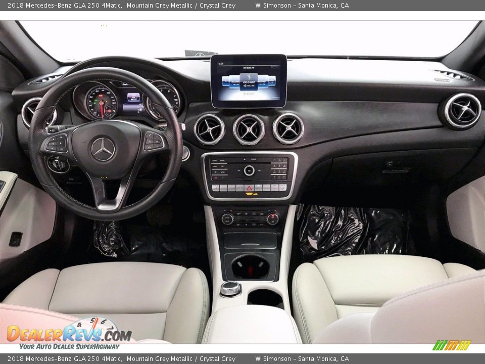 2018 Mercedes-Benz GLA 250 4Matic Mountain Grey Metallic / Crystal Grey Photo #15