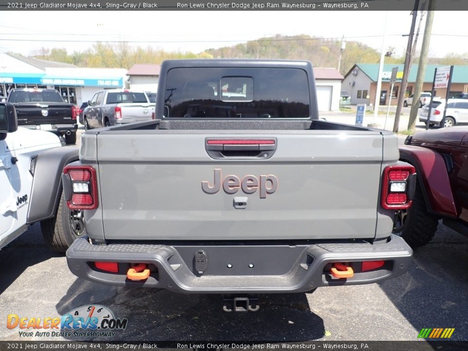 2021 Jeep Gladiator Mojave 4x4 Sting-Gray / Black Photo #4