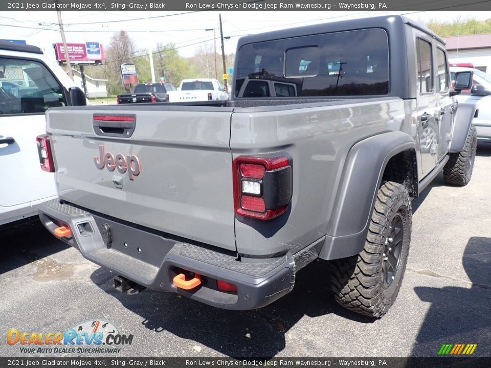 2021 Jeep Gladiator Mojave 4x4 Sting-Gray / Black Photo #5