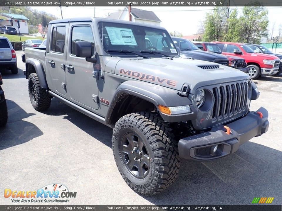 2021 Jeep Gladiator Mojave 4x4 Sting-Gray / Black Photo #6