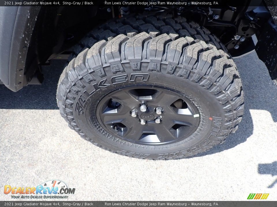 2021 Jeep Gladiator Mojave 4x4 Sting-Gray / Black Photo #7