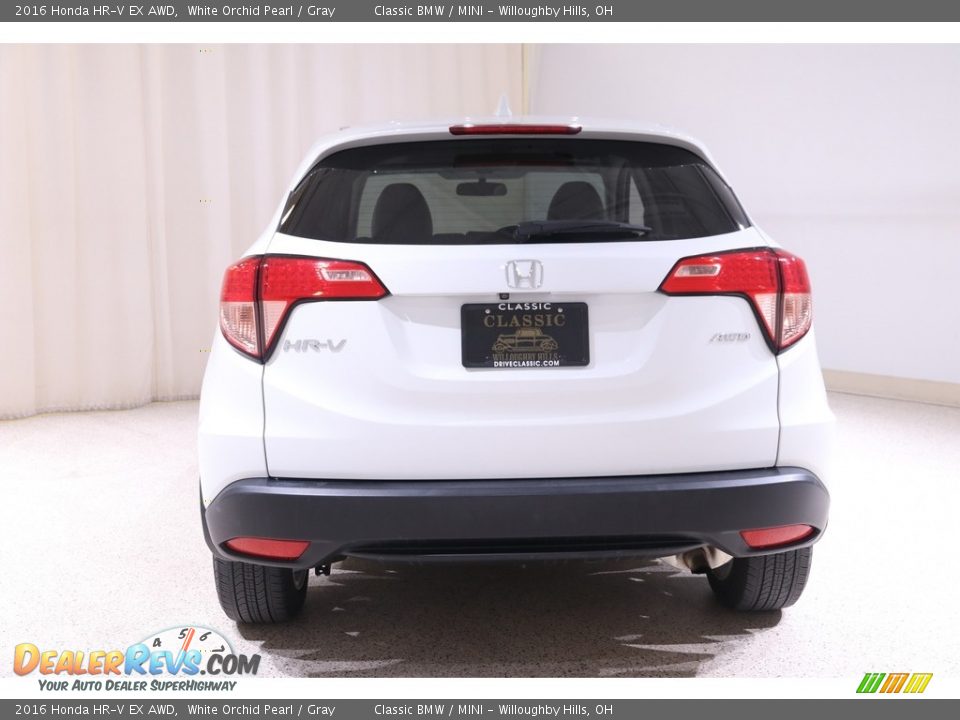 2016 Honda HR-V EX AWD White Orchid Pearl / Gray Photo #18