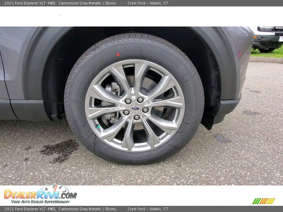2021 Ford Explorer XLT 4WD Carbonized Gray Metallic / Ebony Photo #27