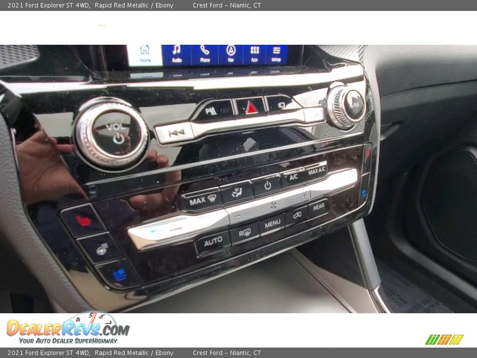 2021 Ford Explorer ST 4WD Rapid Red Metallic / Ebony Photo #15