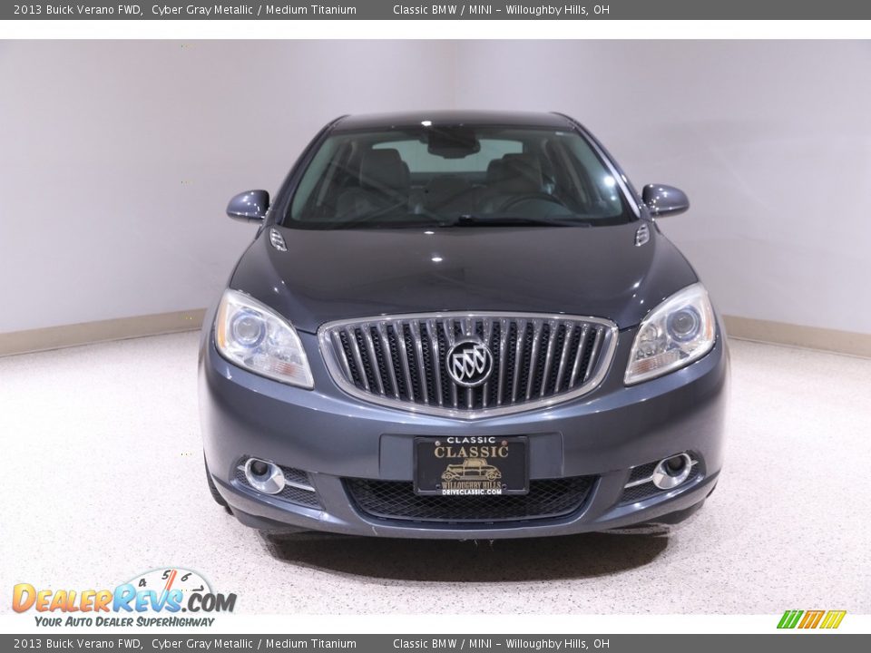 2013 Buick Verano FWD Cyber Gray Metallic / Medium Titanium Photo #2